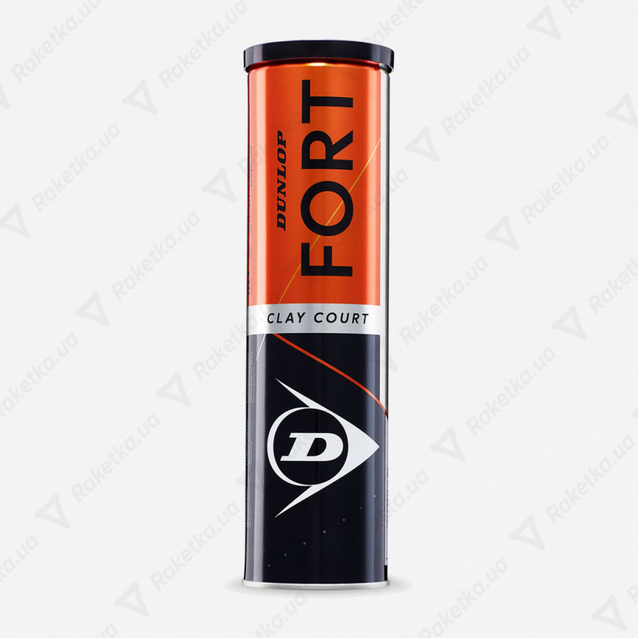 Dunlop Fort Clay Court 4ball - купити в Києві, ціни на м'ячі